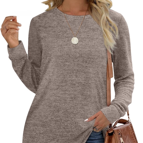Aokosor Tops - NWT Aokosor Long Sleeve Lightweight Pullover Sweatshirt Size XL